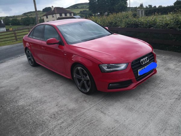 Audi A4 Saloon, Diesel, 2014, Red