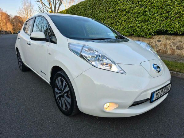 Nissan Leaf Hatchback, Electric, 2015, White