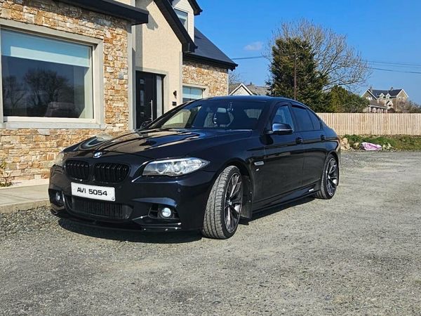 BMW 5-Series Saloon, Diesel, 2016, Black