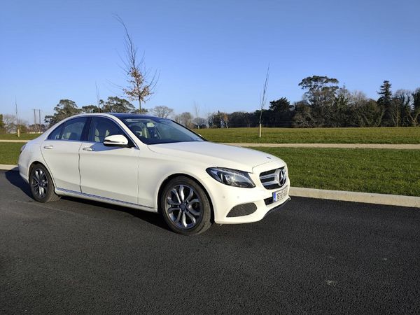 Mercedes-Benz C-Class Saloon, Petrol Plug-in Hybrid, 2016, White