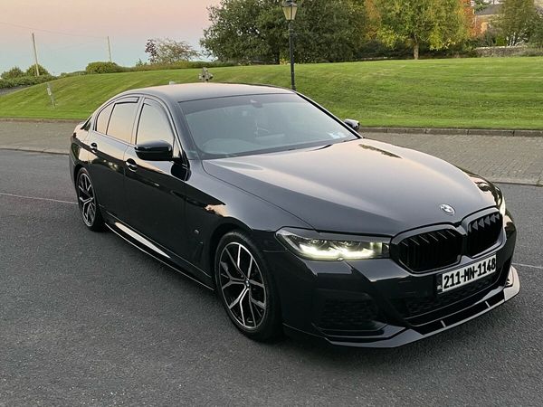 BMW 5-Series Saloon, Diesel, 2021, Black