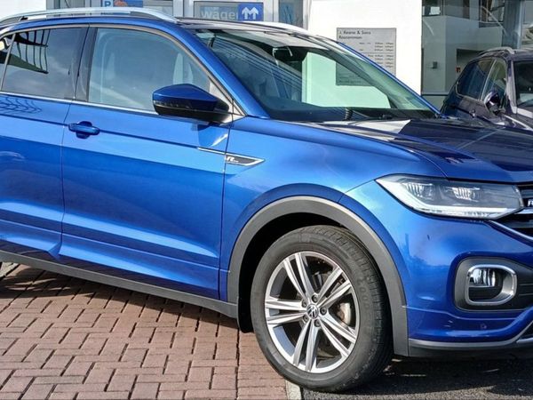 Volkswagen T-Cross Estate, Petrol, 2022, Blue