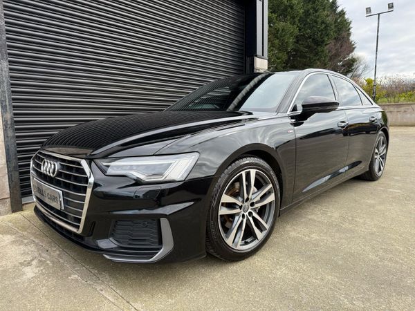 Audi A6 Saloon, Diesel Hybrid, 2019, Black