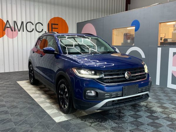 Volkswagen T-Cross SUV, Petrol, 2022, Blue