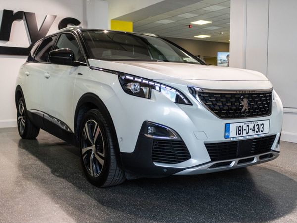 Peugeot 5008 MPV, Petrol, 2018, White