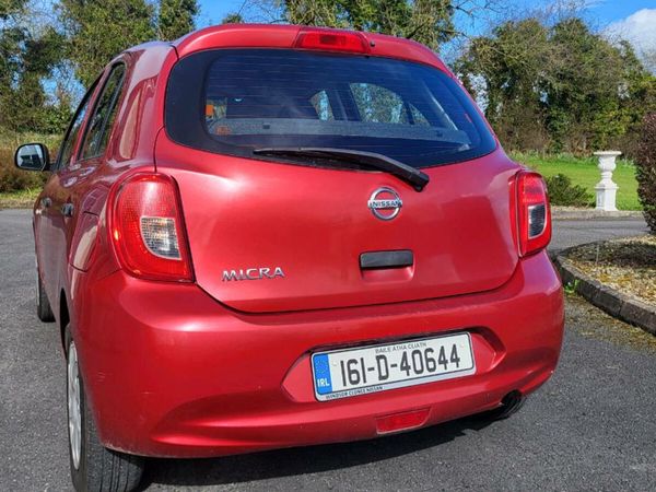Nissan Micra Hatchback, Petrol, 2016, Red