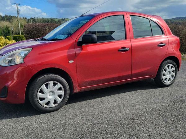 Nissan Micra Hatchback, Petrol, 2016, Red