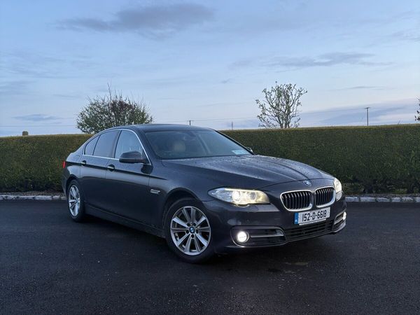 BMW 5-Series Saloon, Diesel, 2015, Grey