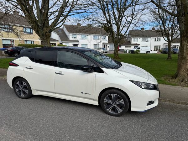 Nissan Leaf Hatchback, Electric, 2019, White