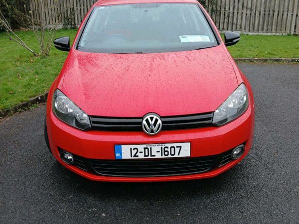 Volkswagen Golf Estate, Diesel, 2012, Red