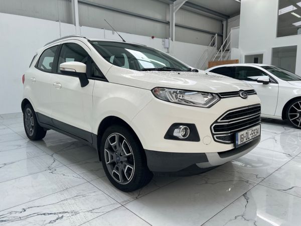 Ford EcoSport SUV, Petrol, 2016, White