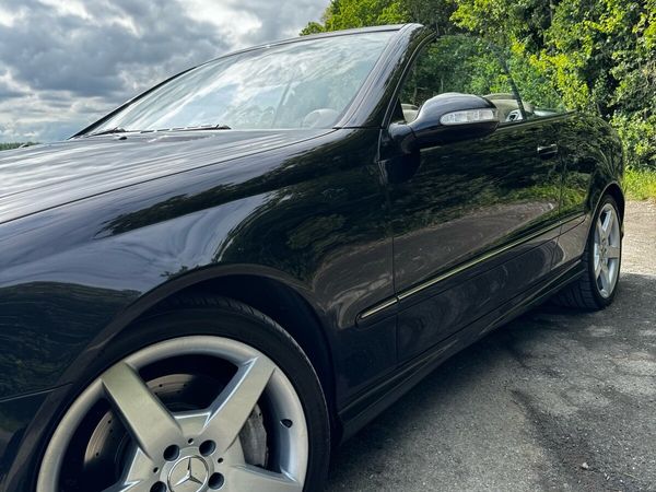 Mercedes-Benz CLK Convertible, Petrol, 2007, Black