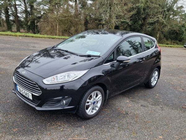 Ford Fiesta Hatchback, Petrol, 2016, Black