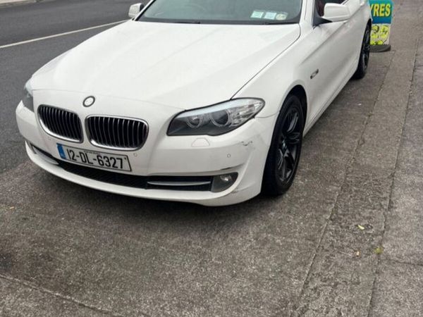 BMW 5-Series Saloon, Diesel, 2012, White