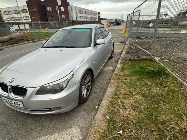 BMW 5-Series Saloon, Diesel, 2008, Silver