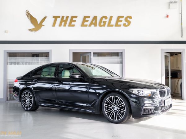 BMW 5-Series Saloon, Diesel, 2019, Black