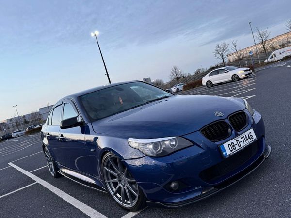 BMW 5-Series Saloon, Diesel, 2008, Blue