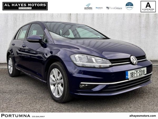 Volkswagen Golf Hatchback, Diesel, 2018, Blue