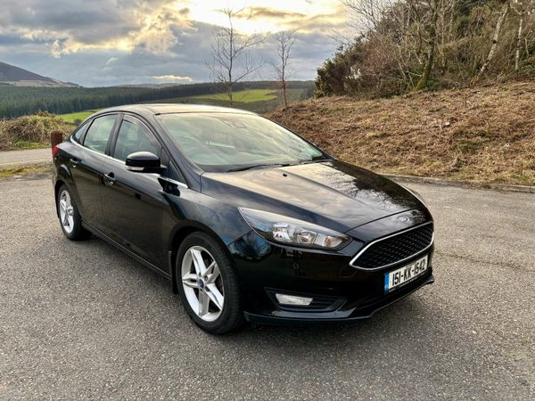 Ford Focus Saloon, Diesel, 2015, Black
