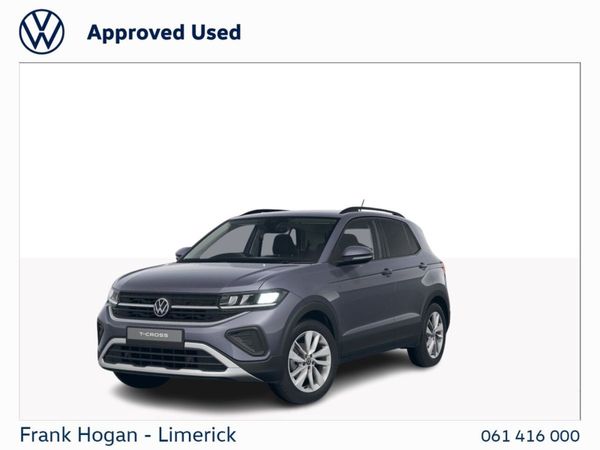 Volkswagen T-Cross SUV, Petrol, 2025, Grey