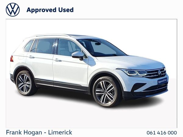 Volkswagen Tiguan SUV, Petrol Plug-in Hybrid, 2022, White