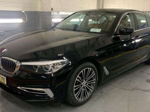BMW 5-Series Saloon, Diesel, 2019, Black