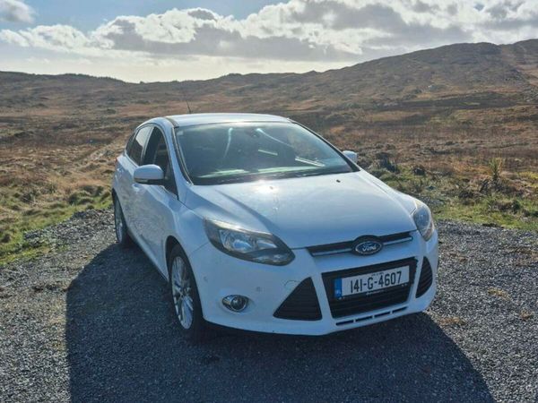 Ford Focus Hatchback, Diesel, 2014, White