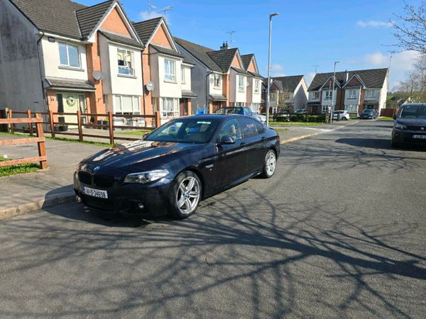 BMW 5-Series Saloon, Diesel, 2014, Black