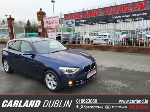 BMW 1-Series Hatchback, Petrol, 2014, Blue