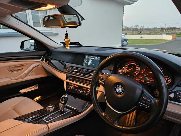 BMW 5-Series Saloon, Diesel, 2010, Blue