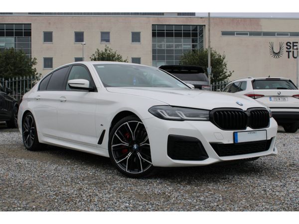 BMW 5-Series Saloon, Diesel, 2023, White