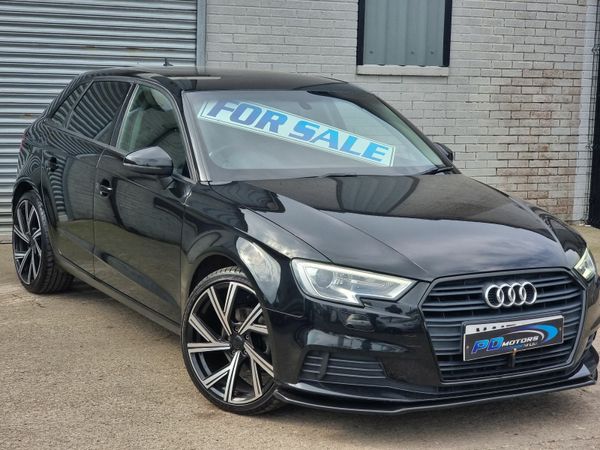 Audi A3 Hatchback, Diesel, 2017, Black