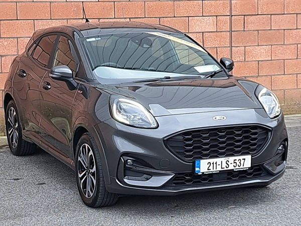 Ford Puma SUV, Petrol Hybrid, 2021, Grey