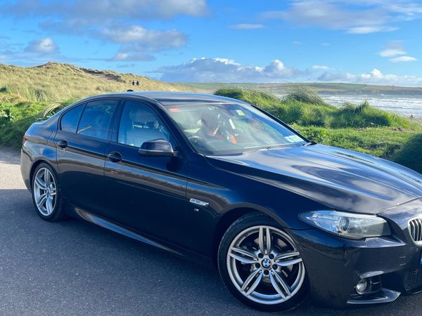 BMW 5-Series Saloon, Diesel, 2015, Black