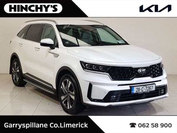 Kia Sorento SUV, Petrol Plug-in Hybrid, 2021, White