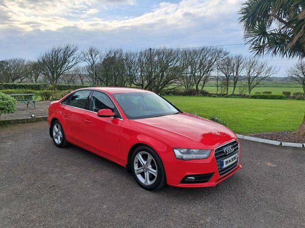 Audi A4 Saloon, Diesel, 2015, Red