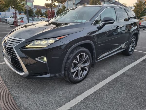 Lexus RX SUV, Petrol Hybrid, 2018, Black