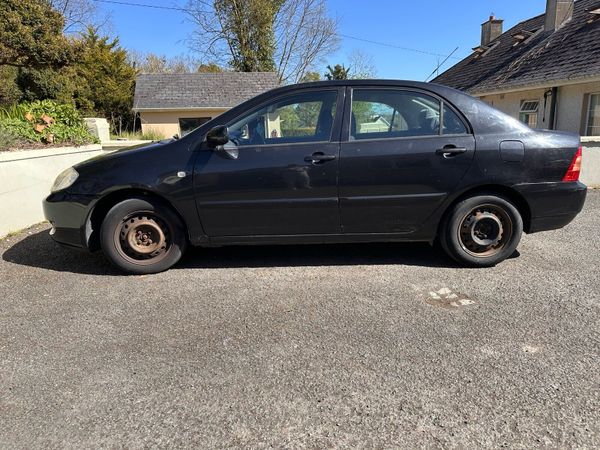 Toyota Corolla Saloon, Petrol, 2006, Black
