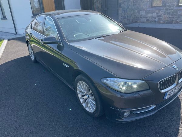 BMW 5-Series Saloon, Diesel, 2014, Brown