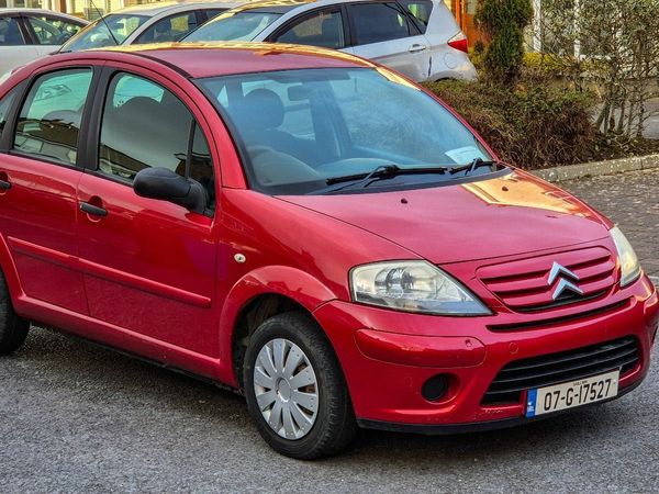 Citroen C3 Hatchback, Petrol, 2007, Red
