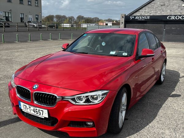 BMW 3-Series Saloon, Diesel, 2017, Red