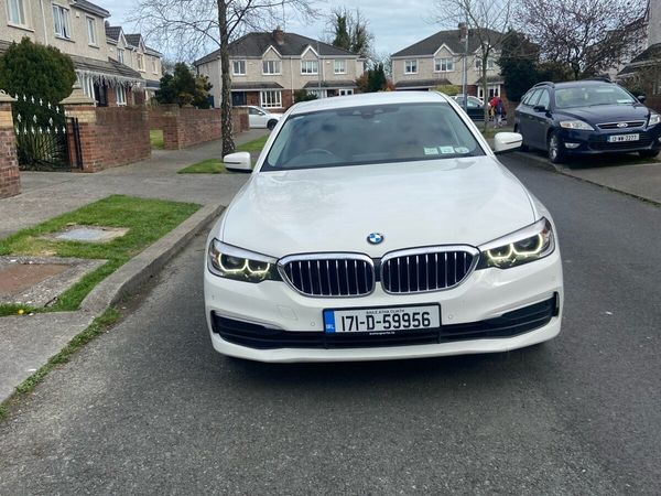 BMW 5-Series Saloon, Diesel, 2017, White