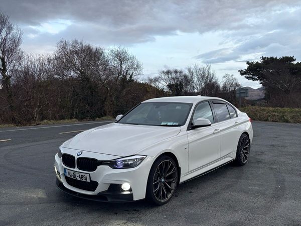 BMW 3-Series Saloon, Diesel, 2014, White