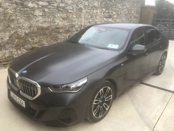 BMW 5-Series Saloon, Petrol Plug-in Hybrid, 2024, Grey