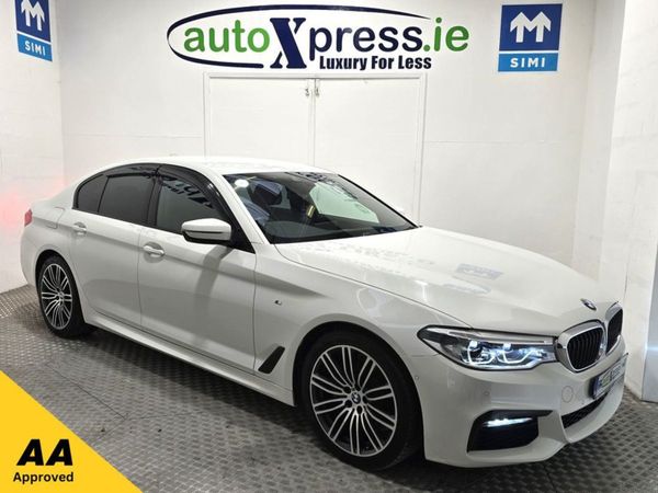 BMW 5-Series Saloon, Diesel, 2017, White