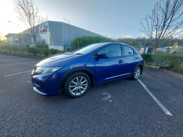 Honda Civic Hatchback, Diesel, 2012, Blue