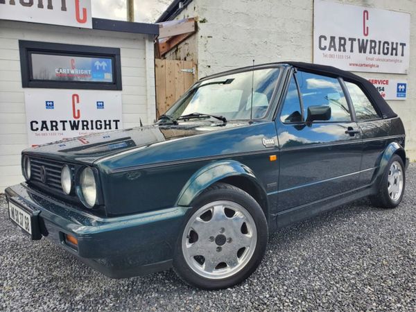 Volkswagen Golf Cabriolet, Petrol, 1992, Green
