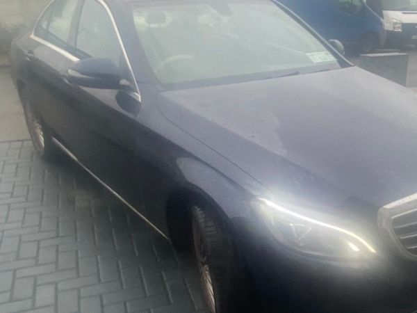 Mercedes-Benz C-Class Saloon, Diesel, 2017, Blue