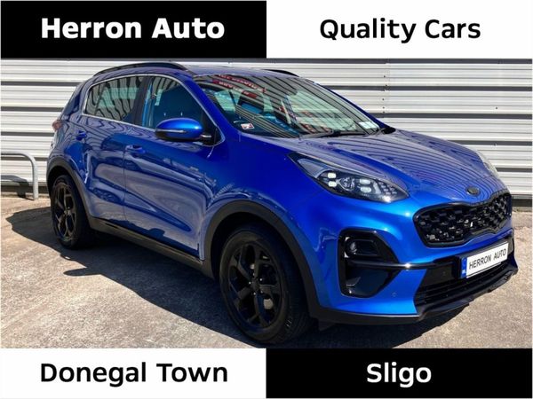 Kia Sportage SUV, Diesel Hybrid, 2021, Blue