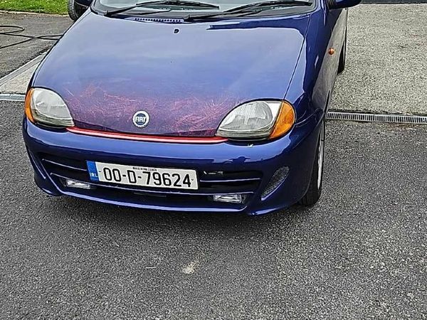 Fiat Seicento Hatchback, Petrol, 2000, Blue